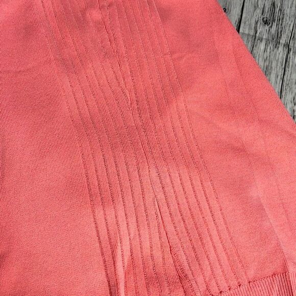Knit Tank Shell Coral Size M - Picture 4 of 4